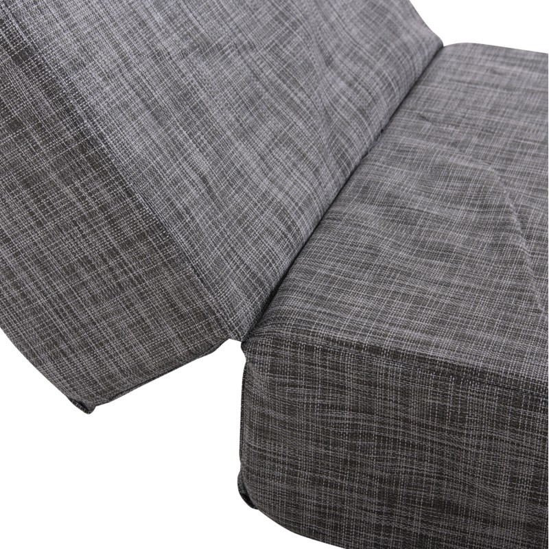 ΜΑΞΙΛΑΡΙ ΞΑΠΛΩΣΤΡΑΣ TEXTILENE ART MAISON OKOYE ΓΚΡΙ 200(120+80)x70x20Yεκ.