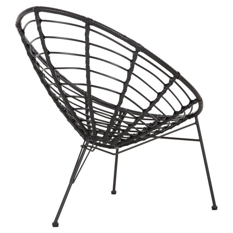 ΠΟΛΥΘΡΟΝΑ ΤΥΠΟΥ ΦΩΛΙΑ ΜΕΤΑΛΛΙΚΗ ART MAISON AMSTERDAM ΜΕ WICKER-ΜΑΥΡΟ 73x78x88Υεκ. ΠΟΛΥΘΡΟΝΑ ΤΥΠΟΥ ΦΩΛΙΑ ΜΕΤΑΛΛΙΚΗ ART MAISON AMSTERDAM ΜΕ WICKER-ΜΑΥΡΟ 73x78x88Υεκ.