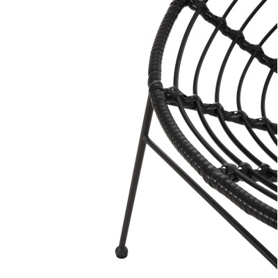 ΠΟΛΥΘΡΟΝΑ ΤΥΠΟΥ ΦΩΛΙΑ ΜΕΤΑΛΛΙΚΗ ART MAISON AMSTERDAM ΜΕ WICKER-ΜΑΥΡΟ 73x78x88Υεκ. ΠΟΛΥΘΡΟΝΑ ΤΥΠΟΥ ΦΩΛΙΑ ΜΕΤΑΛΛΙΚΗ ART MAISON AMSTERDAM ΜΕ WICKER-ΜΑΥΡΟ 73x78x88Υεκ.