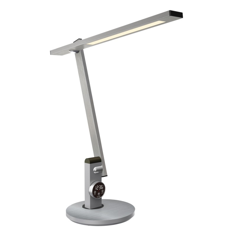 ΦΩΤΙΣΤΙΚΟ ΓΡΑΦΕΙΟΥ LED ART MAISON HOOPA ΑΣΗΜΙ ΧΡΩΜΑ Φ19x49,9Υεκ.