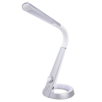 ΦΩΤΙΣΤΙΚΟ ΓΡΑΦΕΙΟΥ LED ART MAISON HOOPA ΑΣΗΜΙ ΧΡΩΜΑ 34,3x18,3x42,5Υεκ.