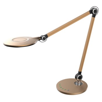 ΦΩΤΙΣΤΙΚΟ ΓΡΑΦΕΙΟΥ LED ART MAISON HIPPOPOTAS ΧΡΥΣΟ ΧΡΩΜΑ ABS 55,7x49,7Υεκ.