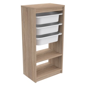 ΣΥΡΤΑΡΙΕΡΑ ART MAISON BAGGALEY ΜΕΛΑΜΙΝΗ SONAMA-ΛΕΥΚΑ ΣΥΡΤΑΡΙΑ P.E. 45,5x30x92Υ