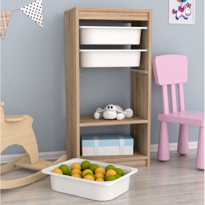 ΣΥΡΤΑΡΙΕΡΑ ART MAISON BAGGALEY ΜΕΛΑΜΙΝΗ SONAMA-ΛΕΥΚΑ ΣΥΡΤΑΡΙΑ P.E. 45,5x30x92Υ