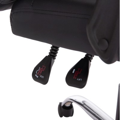 ΚΑΡΕΚΛΑ ΓΡΑΦΕΙΟΥ ART MAISON FENNEKIN ΜΑΥΡO PVC-ΜΕΤΑΛ.ΒΑΣΗ-ΜΑΥΡΟ NYLON ΣΚΕΛΕΤΟΣ 63x51x115Υεκ