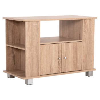 ΕΠΙΠΛΟ ΤΗΛΕΟΡΑΣΗΣ ARRT MAISON AERODACTYL ΜΕΛΑΜΙΝΗ ΣΕ SONAMA OAK ΧΡΩΜΑ 80x40x57,5Υεκ.