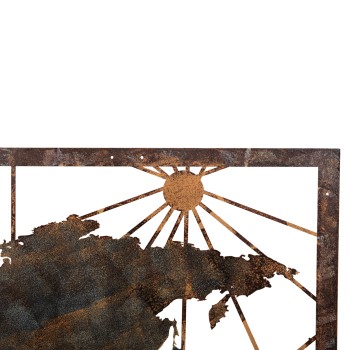 ΔΙΑΚΟΣΜΗΤΙΚΟ ΤΟΙΧΟΥ ΠΑΓΚΟΣΜΙΟΣ ΧΑΡΤΗΣ ART MAISON SURSKIT ΜΕΤΑΛΛΟ ΧΑΛΚΙΝΟ 120x0,1x60Υεκ. ΔΙΑΚΟΣΜΗΤΙΚΟ ΤΟΙΧΟΥ ΠΑΓΚΟΣΜΙΟΣ ΧΑΡΤΗΣ ART MAISON SURSKIT ΜΕΤΑΛΛΟ ΧΑΛΚΙΝΟ 120x0,1x60Υεκ.