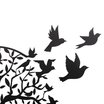 ΔΙΑΚΟΣΜΗΤΙΚΟ ΤΟΙΧΟΥ ART MAISON SUNKERN ΜΕΤΑΛΛΟ-ΞΥΛΟ 56,5x3x56,5Υεκ.