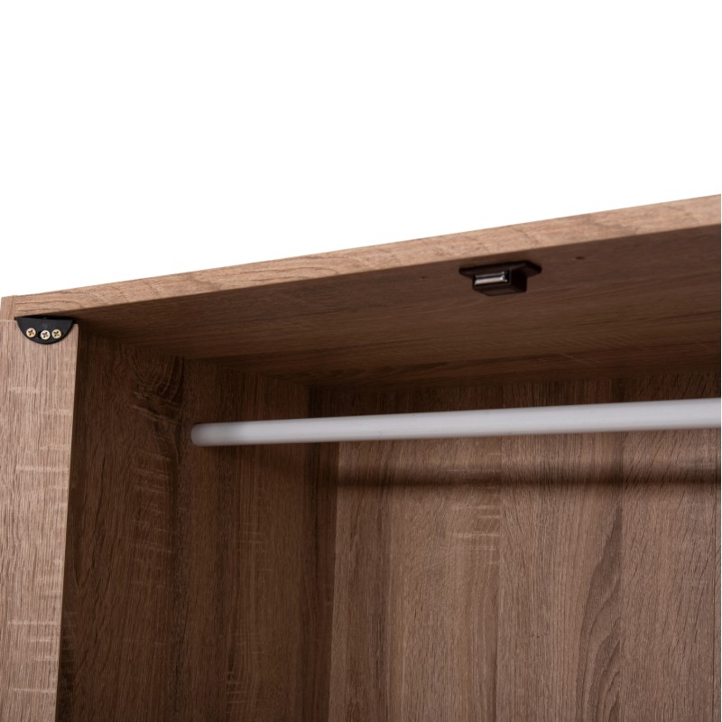 ΝΤΟΥΛΑΠΙ ΜΕ 4 ΑΠΟΘ.ΧΩΡΟΥΣ ART MAISON BEAUTIFLY SONAMA OAK ΜΕΛΑΜΙΝΗ 117x39,5x99,5Υεκ