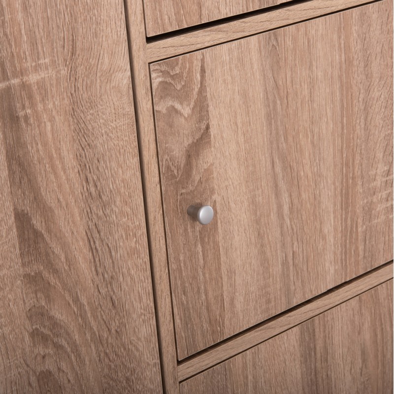 ΝΤΟΥΛΑΠΙ ΜΕ 4 ΑΠΟΘ.ΧΩΡΟΥΣ ART MAISON BEAUTIFLY SONAMA OAK ΜΕΛΑΜΙΝΗ 117x39,5x99,5Υεκ