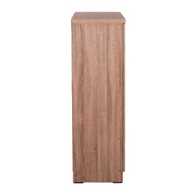 ΝΤΟΥΛΑΠΑ 3ΦΥΛΛΗ ΜΕ ΡΑΦΙΑ ART MAISON BAYLEEF SONAMA OAK ΜΕΛΑΜΙΝΗ 120-116x40x123,5Υεκ.
