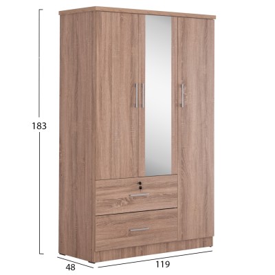 ΝΤΟΥΛΑΠΑ ΜΕ ΚΑΘΡΕΦΤΗ & ΣΥΡΤΑΡΙΑ ART MAISON BASTIODON SONAMA OAK ΜΕΛΑΜΙΝΗ 119x48x183Υεκ ΝΤΟΥΛΑΠΑ ΜΕ ΚΑΘΡΕΦΤΗ & ΣΥΡΤΑΡΙΑ ART MAISON BASTIODON SONAMA OAK ΜΕΛΑΜΙΝΗ 119x48x183Υεκ