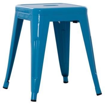ΣΚΑΜΠΟ ΜΕΤΑΛΛΙΚΟ ART MAISON MACH ΣΕ ΜΠΛΕ ΧΡΩΜΑ 39x39x46Υεκ.