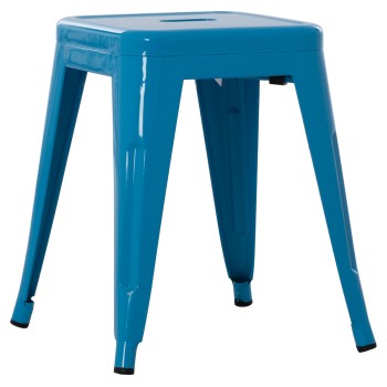 ΣΚΑΜΠΟ ΜΕΤΑΛΛΙΚΟ ART MAISON MACH ΣΕ ΜΠΛΕ ΧΡΩΜΑ 39x39x46Υεκ.