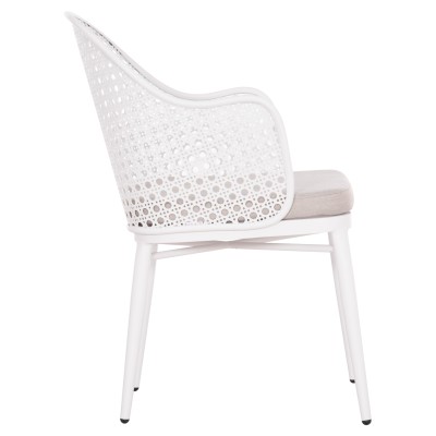 ΠΟΛΥΘΡΟΝΑ ΑΛΟΥΜΙΝΙΟΥ ART MAISON DEACON ΛΕΥΚΗ-ΜΑΞΙΛΑΡΙ ΑΝΟΙΧΤΟ ΓΚΡΙ 58x55x83Υεκ.