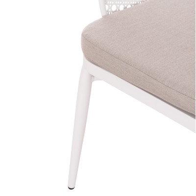 ΠΟΛΥΘΡΟΝΑ ΑΛΟΥΜΙΝΙΟΥ ART MAISON DEACON ΛΕΥΚΗ-ΜΑΞΙΛΑΡΙ ΑΝΟΙΧΤΟ ΓΚΡΙ 58x55x83Υεκ.