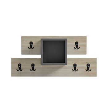 ΚΡΕΜΑΣΤΡΑ ΕΙΣΟΔΟΥ & ΡΑΦΙ ART MAISON RYOTA ΜΕΛΑΜΙΝΗ SONAMA-ΓΚΡΙ 69x12x32Υεκ