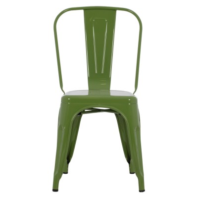 ΚΑΡΕΚΛΑ ΜΕΤΑΛΛΙΚΗ ART MAISON LINARIA LIGHT OLIVE GREEN 44x47x84.5Υεκ.