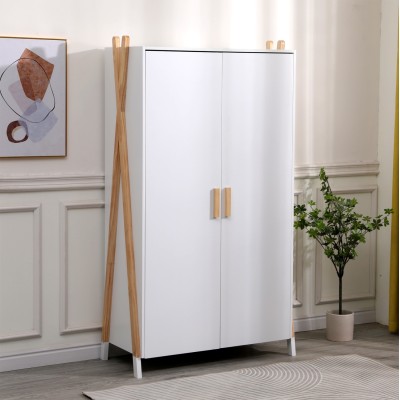 ΝΤΟΥΛΑΠΑ ΠΑΙΔΙΚH ART MAISON LOTAD ΛΕΥΚΗ ΜΕΛΑΜΙΝΗ-ΠΟΔΙΑ ΞΥΛΟ ΠΕΥΚΟΥ 96x44x170Υεκ.