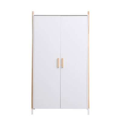 ΝΤΟΥΛΑΠΑ ΠΑΙΔΙΚH ART MAISON LOTAD ΛΕΥΚΗ ΜΕΛΑΜΙΝΗ-ΠΟΔΙΑ ΞΥΛΟ ΠΕΥΚΟΥ 96x44x170Υεκ.