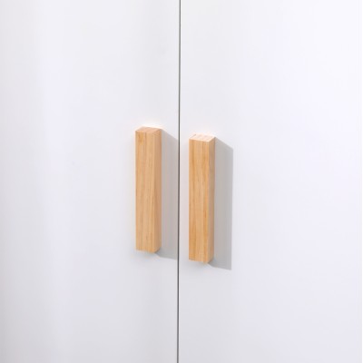 ΝΤΟΥΛΑΠΑ ΠΑΙΔΙΚH ART MAISON LOTAD ΛΕΥΚΗ ΜΕΛΑΜΙΝΗ-ΠΟΔΙΑ ΞΥΛΟ ΠΕΥΚΟΥ 96x44x170Υεκ.