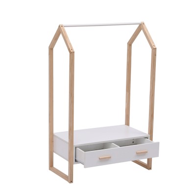 ΚΡΕΜΑΣΤΡΑ ΜΕ ΣΥΡΤΑΡΙ ΠΑΙΔΙΚH PEPE ART MAISON LEAFEON ΜΕΛΑΜΙΝΗ-ΞΥΛΟ ΠΕΥΚΟΥ 80x40x125Υεκ