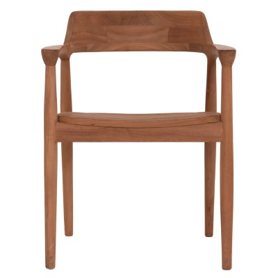 ΠΟΛΥΘΡΟΝΑ ΕΞΩΤΕΡΙΚΟΥ ΧΩΡΟΥ ART MAISON ACE ΞΥΛΟ TEAK-ΦΥΣΙΚΟ ΧΡΩΜΑ 55x53x78Υεκ.