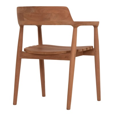 ΠΟΛΥΘΡΟΝΑ ΕΞΩΤΕΡΙΚΟΥ ΧΩΡΟΥ ART MAISON ACE ΞΥΛΟ TEAK-ΦΥΣΙΚΟ ΧΡΩΜΑ 55x53x78Υεκ.