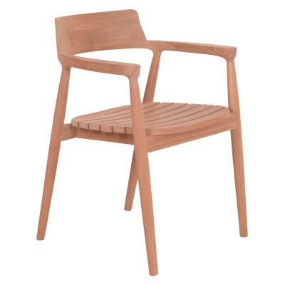 ΠΟΛΥΘΡΟΝΑ ΕΞΩΤΕΡΙΚΟΥ ΧΩΡΟΥ ART MAISON ACE ΞΥΛΟ TEAK-ΦΥΣΙΚΟ ΧΡΩΜΑ 55x53x78Υεκ.