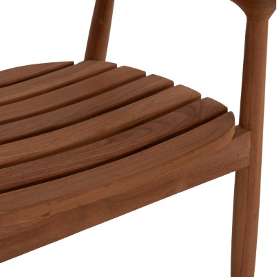 ΠΟΛΥΘΡΟΝΑ ΕΞΩΤΕΡΙΚΟΥ ΧΩΡΟΥ ART MAISON ACE ΞΥΛΟ TEAK-ΦΥΣΙΚΟ ΧΡΩΜΑ 55x53x78Υεκ.