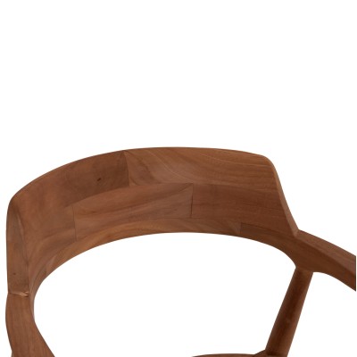 ΠΟΛΥΘΡΟΝΑ ΕΞΩΤΕΡΙΚΟΥ ΧΩΡΟΥ ART MAISON ACE ΞΥΛΟ TEAK-ΦΥΣΙΚΟ ΧΡΩΜΑ 55x53x78Υεκ.