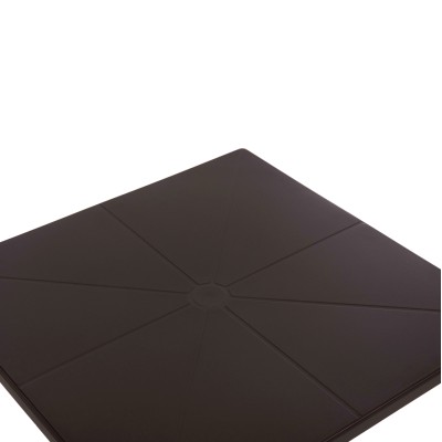 ΤΡΑΠΕΖΙ ΠΟΛΥΠΡΟΠΥΛΕΝΙΟΥ ART MAISON BRADLEY ΤΕΤΡΑΓΩΝΟ TERRIN ΚΑΦΕ 60x60x75Υεκ.