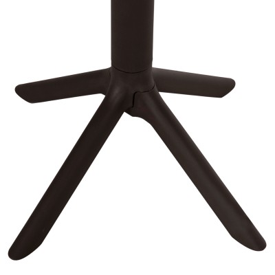 ΤΡΑΠΕΖΙ ΠΟΛΥΠΡΟΠΥΛΕΝΙΟΥ ART MAISON BRADLEY ΤΕΤΡΑΓΩΝΟ TERRIN ΚΑΦΕ 60x60x75Υεκ.