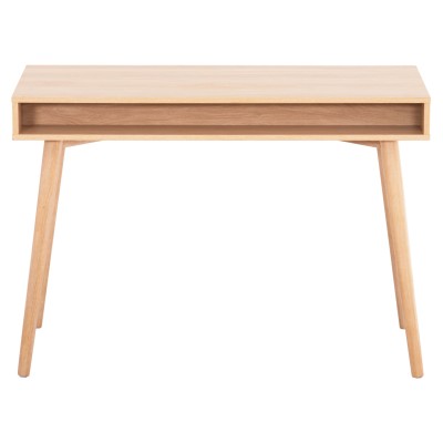 ΓΡΑΦΕΙΟ ART MAISON HATTERM ΜΕΛΑΜΙΝΗ ΣΕ SONAMA-ΓΚΡΙ-ΛΕΥΚΟ-ΜΠΕΖ 110x50x76.5Υεκ.