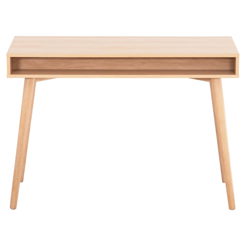 ΓΡΑΦΕΙΟ ART MAISON HATTERM ΜΕΛΑΜΙΝΗ ΣΕ SONAMA-ΓΚΡΙ-ΛΕΥΚΟ-ΜΠΕΖ 110x50x76.5Υεκ.