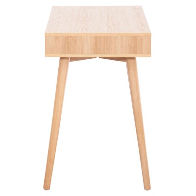 ΓΡΑΦΕΙΟ ART MAISON HATTERM ΜΕΛΑΜΙΝΗ ΣΕ SONAMA-ΓΚΡΙ-ΛΕΥΚΟ-ΜΠΕΖ 110x50x76.5Υεκ.