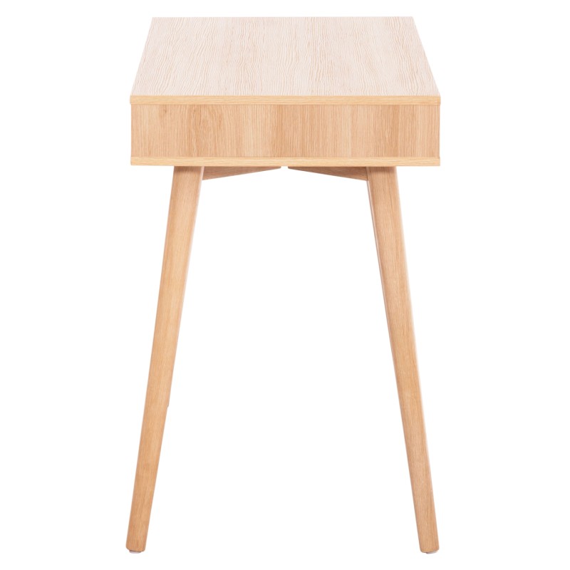 ΓΡΑΦΕΙΟ ART MAISON HATTERM ΜΕΛΑΜΙΝΗ ΣΕ SONAMA-ΓΚΡΙ-ΛΕΥΚΟ-ΜΠΕΖ 110x50x76.5Υεκ.