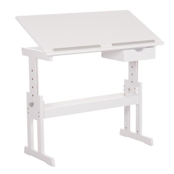 ΓΡΑΦΕΙΟ/ΣΧΕΔΙΑΣΤΗΡΙΟ ΠΑΙΔΙΚΟ ART MAISON HATENNA MDF ΣΕ ΛΕΥΚΟ 109x55x87,5Υεκ