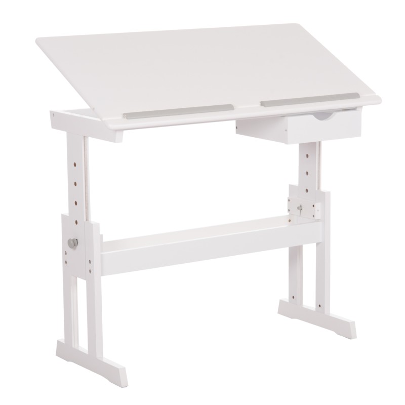 ΓΡΑΦΕΙΟ/ΣΧΕΔΙΑΣΤΗΡΙΟ ΠΑΙΔΙΚΟ ART MAISON HATENNA MDF ΣΕ ΛΕΥΚΟ 109x55x87,5Υεκ