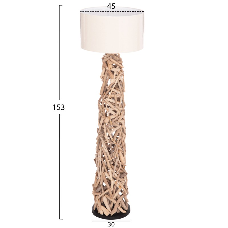 ΔΙΑΚΟΣΜΗΤΙΚΟ ΦΩΤΙΣΤΙΚΟ ΔΑΠΕΔΟΥ ART MAISON SHARON DRIFTWOOD--ΛΕΥΚΟ PVC Φ45x153Υεκ. ΔΙΑΚΟΣΜΗΤΙΚΟ ΦΩΤΙΣΤΙΚΟ ΔΑΠΕΔΟΥ ART MAISON SHARON DRIFTWOOD--ΛΕΥΚΟ PVC Φ45x153Υεκ.