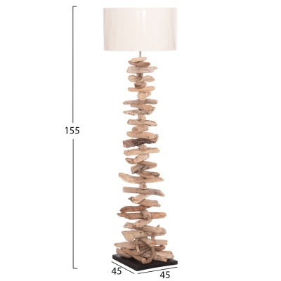 ΔΙΑΚΟΣΜΗΤΙΚΟ ΦΩΤΙΣΤΙΚΟ ΔΑΠΕΔΟΥ ART MAISON CARTER DRIFTWOOD--ΛΕΥΚΟ PVC Φ45x155Υεκ. ΔΙΑΚΟΣΜΗΤΙΚΟ ΦΩΤΙΣΤΙΚΟ ΔΑΠΕΔΟΥ ART MAISON CARTER DRIFTWOOD--ΛΕΥΚΟ PVC Φ45x155Υεκ.