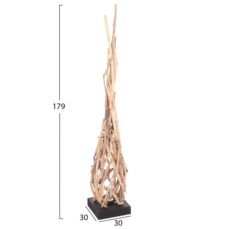ΔΙΑΚΟΣΜΗΤΙΚΟ ΦΩΤΙΣΤΙΚΟ ΔΑΠΕΔΟΥ ART MAISON SHARD DRIFTWOOD ΣΕ ΦΥΣΙΚΟ 30x30x179Υεκ. ΔΙΑΚΟΣΜΗΤΙΚΟ ΦΩΤΙΣΤΙΚΟ ΔΑΠΕΔΟΥ ART MAISON SHARD DRIFTWOOD ΣΕ ΦΥΣΙΚΟ 30x30x179Υεκ.
