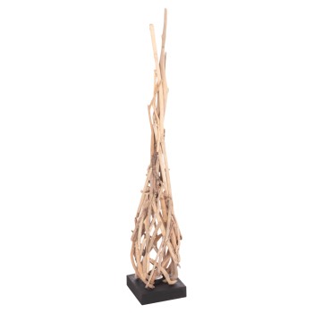 ΔΙΑΚΟΣΜΗΤΙΚΟ ΦΩΤΙΣΤΙΚΟ ΔΑΠΕΔΟΥ ART MAISON SHARD DRIFTWOOD ΣΕ ΦΥΣΙΚΟ 30x30x179Υεκ.
