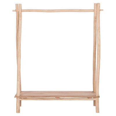 ΕΠΙΠΛΟ ΕΙΣΟΔΟΥ ART MAISON RINA ΚΛΑΔΙΑ ΞΥΛΟΥ TEAK-ΦΥΣΙΚΟ 130,5x53x130Υεκ.