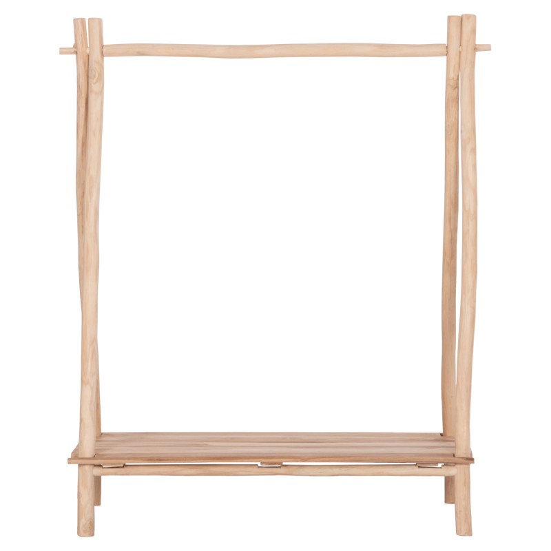 ΕΠΙΠΛΟ ΕΙΣΟΔΟΥ ART MAISON RINA ΚΛΑΔΙΑ ΞΥΛΟΥ TEAK-ΦΥΣΙΚΟ 130,5x53x130Υεκ.