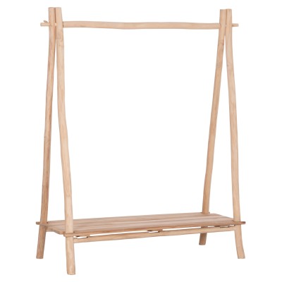 ΕΠΙΠΛΟ ΕΙΣΟΔΟΥ ART MAISON RINA ΚΛΑΔΙΑ ΞΥΛΟΥ TEAK-ΦΥΣΙΚΟ 130,5x53x130Υεκ.