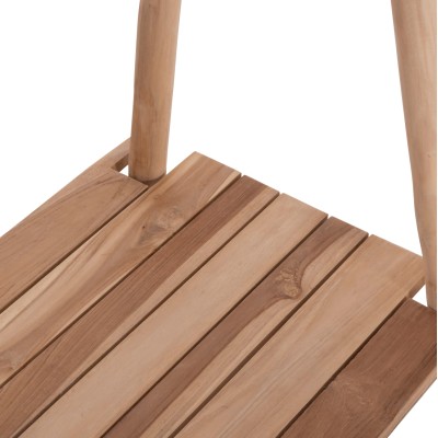 ΕΠΙΠΛΟ ΕΙΣΟΔΟΥ ART MAISON RINA ΚΛΑΔΙΑ ΞΥΛΟΥ TEAK-ΦΥΣΙΚΟ 130,5x53x130Υεκ.