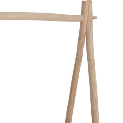 ΕΠΙΠΛΟ ΕΙΣΟΔΟΥ ART MAISON RINA ΚΛΑΔΙΑ ΞΥΛΟΥ TEAK-ΦΥΣΙΚΟ 130,5x53x130Υεκ.