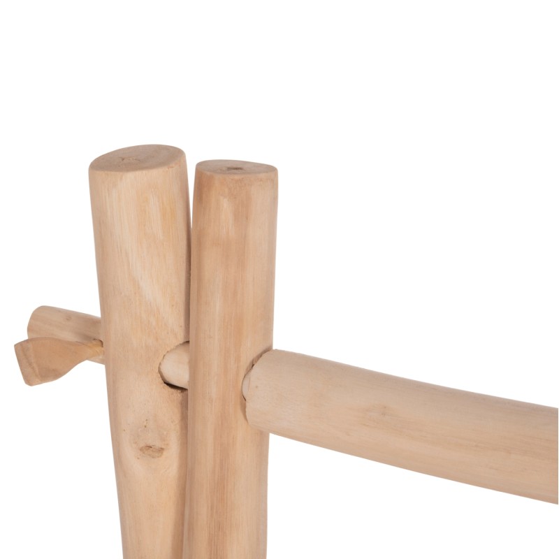 ΕΠΙΠΛΟ ΕΙΣΟΔΟΥ ART MAISON RINA ΚΛΑΔΙΑ ΞΥΛΟΥ TEAK-ΦΥΣΙΚΟ 130,5x53x130Υεκ.