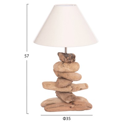 ΕΠΙΤΡΑΠΕΖΙΟ ΦΩΤΙΣΤΙΚΟ ART MAISON SHAMAN DRIFTWOOD & ΛΕΥΚΟ ΚΑΠΕΛΟ Φ35x57Υεκ. ΕΠΙΤΡΑΠΕΖΙΟ ΦΩΤΙΣΤΙΚΟ ART MAISON SHAMAN DRIFTWOOD & ΛΕΥΚΟ ΚΑΠΕΛΟ Φ35x57Υεκ.